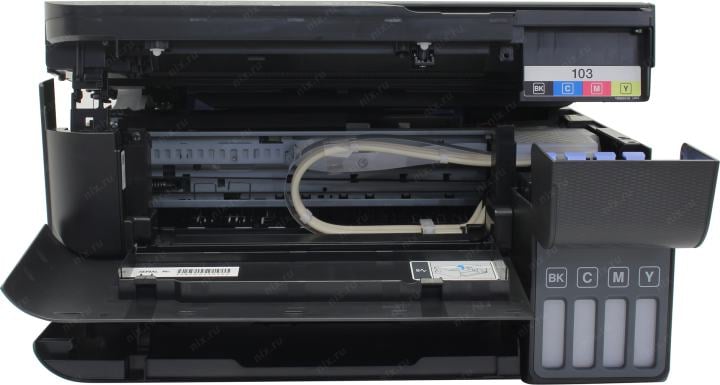 Epson EcoTank L3550 (A4, струйное МФУ, 33 стр/мин, 4800x1200dpi, 4  краски, USB2.0, WiFi)