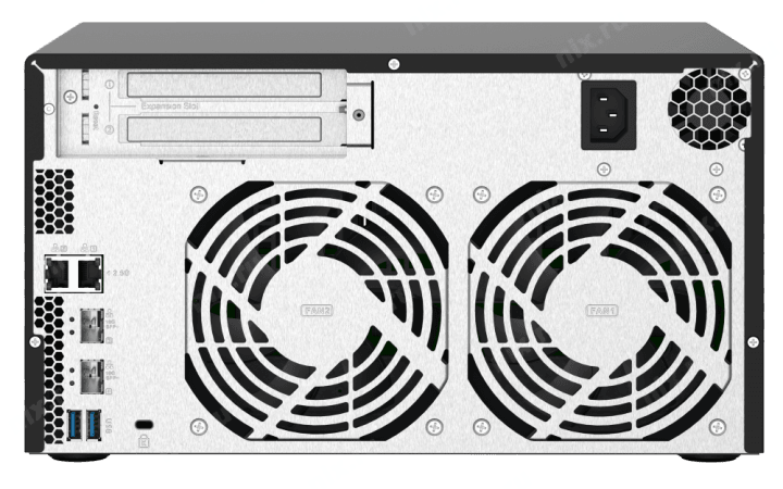 QNAP TS-832PX-4G 8-Bay NAS, AL324 , 4GB, 8 x 3.5"/ 2.5" drive slots,2 x 10GbE SFP+ LAN, 2 x 2.5  GbE  LAN,