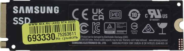 SSD 1 Tb M.2 2280 M Samsung 990  PRO  Series  <MZ-V9P1T0BW> (RTL)