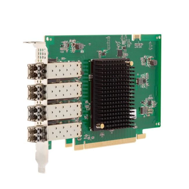 Сетевой адаптер Broadcom LPe31004-M6, 4-порт, 16 Гбит/с, PCIe Gen3 x8, LC