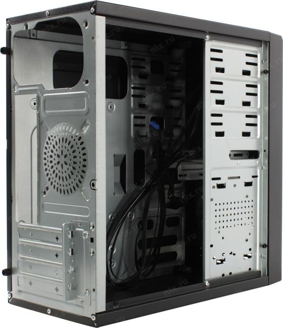 Minitower  Exegate <mEVO-7807> Black MicroATX,  без БП <EX292981RUS>