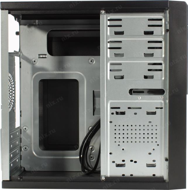 Minitower  Exegate <mEVO-7807> Black MicroATX,  без БП <EX292981RUS>