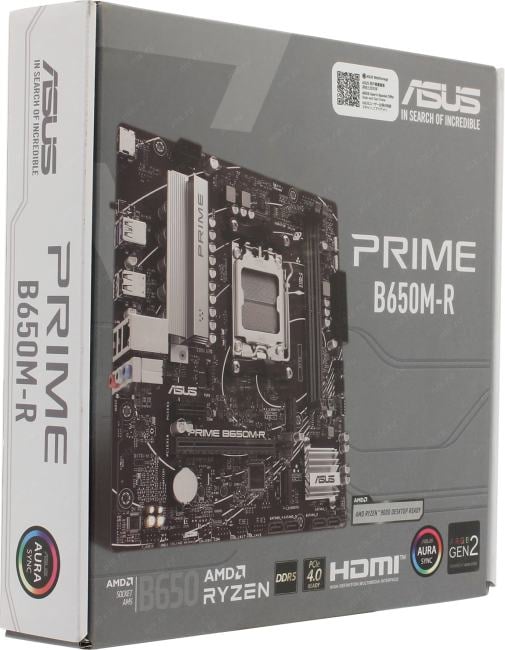 ASUS PRIME B650M-R (RTL) AM5 <B650> PCI-E HDMI 2.5GbLAN SATA  MicroATX  2DDR5