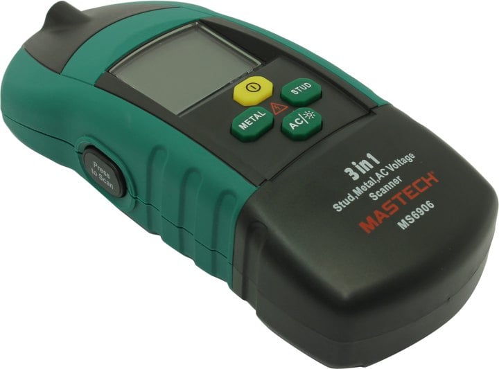 Детектор MASTECH MS6906, дерево, металл, проводка