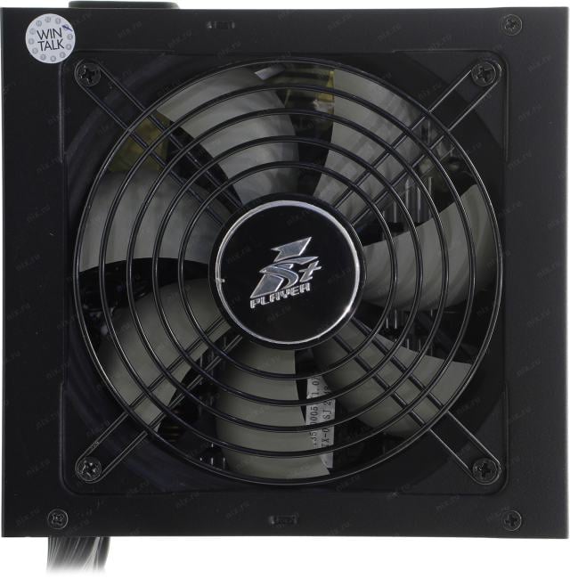 Блок питания 1STPLAYER PS-600AX, 600 Вт, 80 Plus Bronze