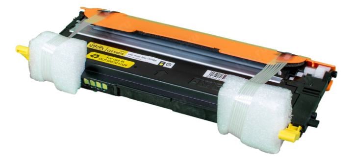 SACLTY407S Картридж SAKURA CLTY407S для Samsung CLP-320/325, CLX-3185,  желтый, 1000 к.