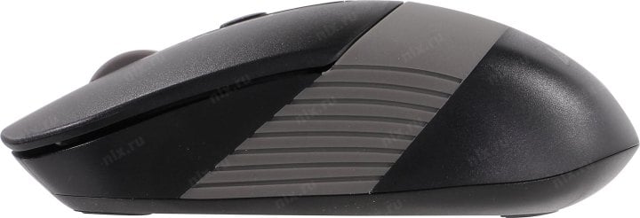 A4Tech FSTYLER Wireless Optical Mouse <FG10S Grey>  (RTL) USB 4btn+Roll