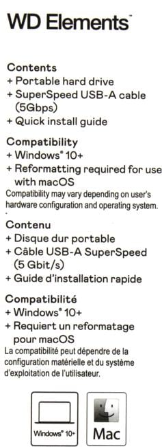 WD <WDBU6Y0050BBK-WESN> Elements Portable 5Tb Black EXT (RTL)  2.5"  USB3.0