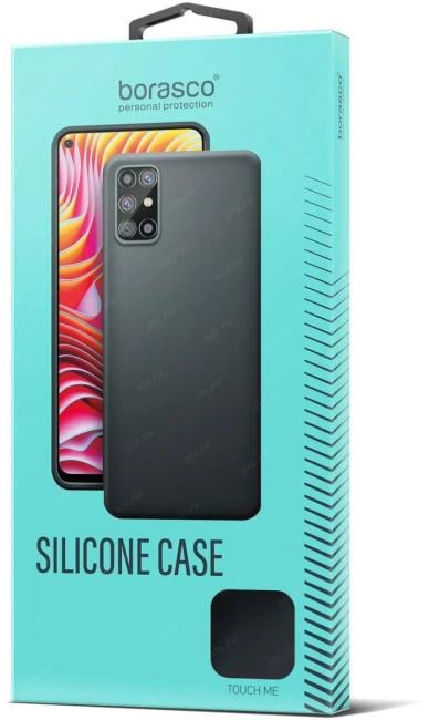 Чехол BORASCO 40858, для ZTE Blade A31 Plus, силикон, матовый черный