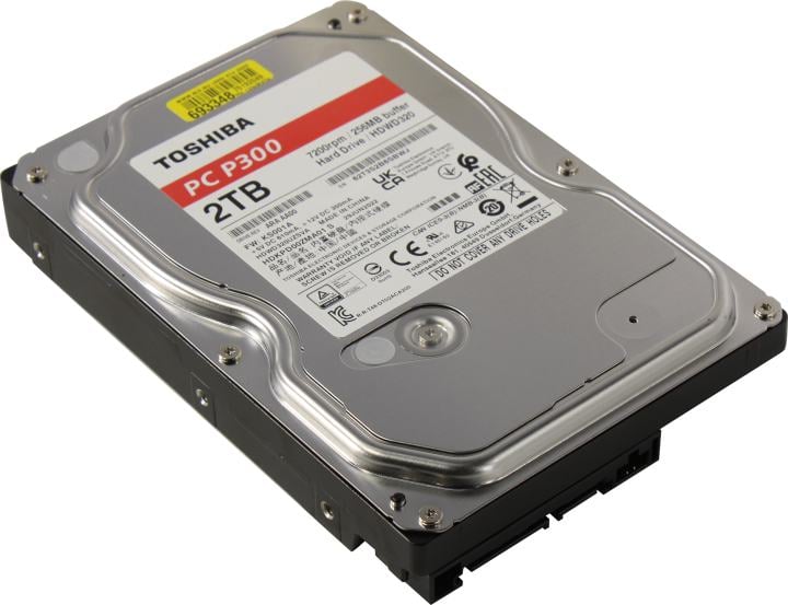 HDD 2 Tb SATA 6Gb/s Toshiba P300  <HDWD320UZSVA>  3.5"