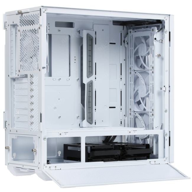 Корпус LIAN LI Lancool III White, Medium Case: E-ATX (under 280mm), ATX, Micro-ATX, Mini-ITX, 2xUSB 3.0, 1xUSB Type C, 1xAudio, Included Fans: 3x140mm PWM (200~1800RPM), 1x140mm PWM (200~1800RPM)