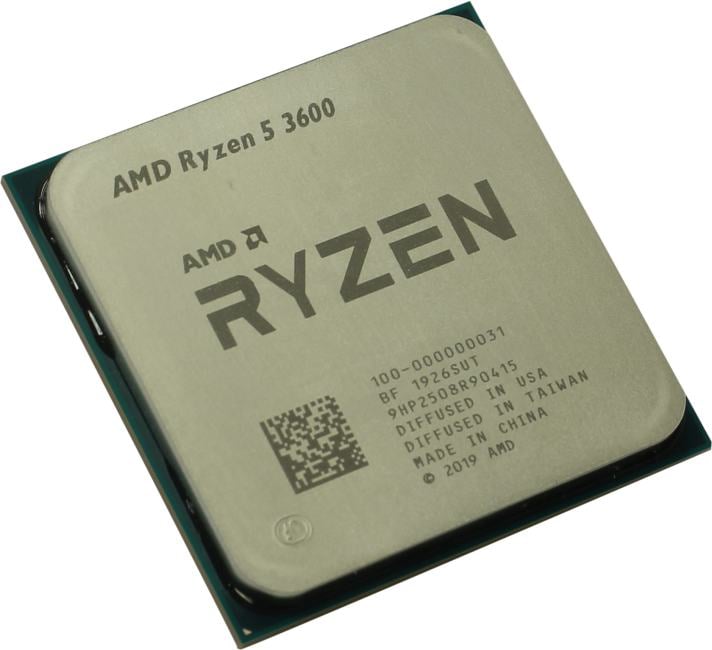 Процессор AMD Ryzen 5 3600 (100-000000031), 6 ядер/12 потоков, 3.6/4.2ГГц, AM4