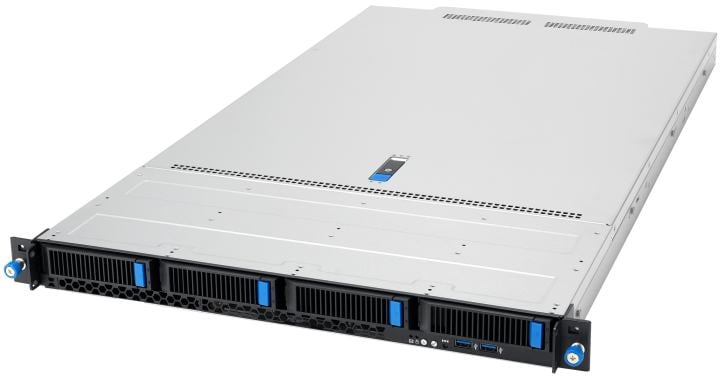 ASUS 1U RS700-E12-RS4U <90SF03S1-M00170> (LGA4710, 3xPCI-E, 4xHS NVMe,  noLAN, 32DDR5,2000W HS)