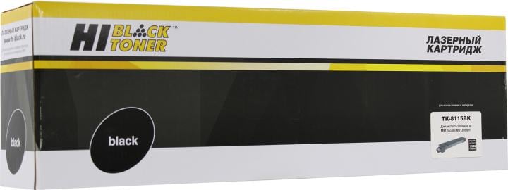 Тонер-картридж Hi-Black (HB-TK-8115BK) для Kyocera-Mita Ecosys M8124cidn/M8130cidn, Bk,12K