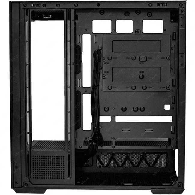 Q700-0F-UC XASTRA Q700 0F-UC Black  ATX/Aquarium/Screewless/no fans/Type C