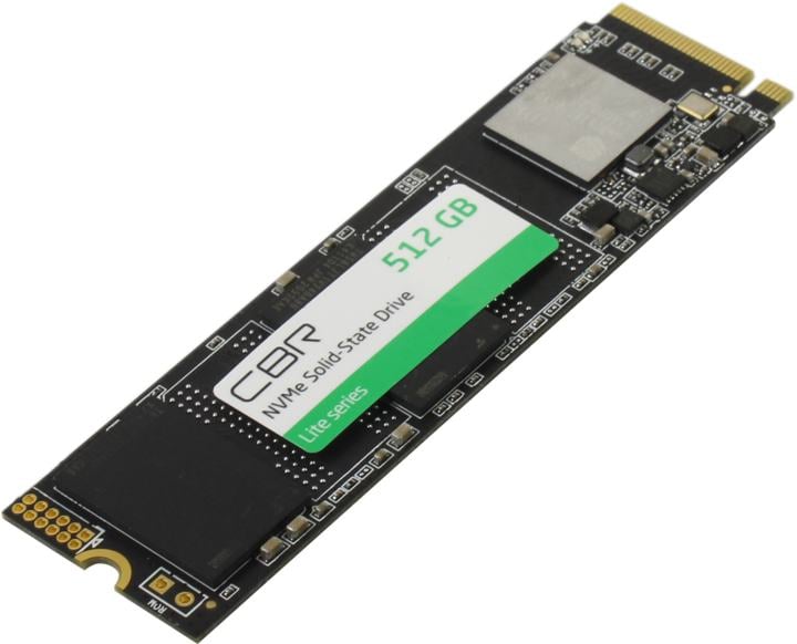 SSD CBR SSD-512GB-M.2-LT22, 512ГБ, M.2 2280, PCIe 3.0 x4 NVMe