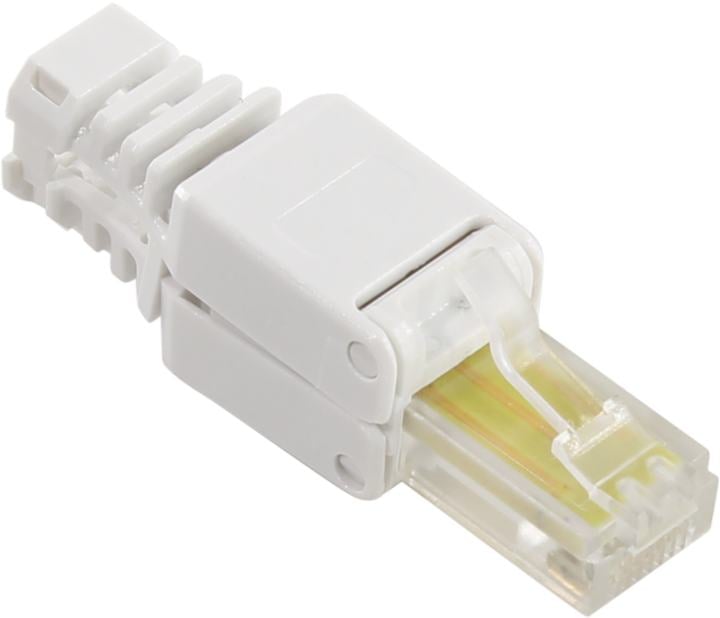 Разъем Rexant RJ-45(8P8C) под витую пару, UTP, категория 5e, самозажимной