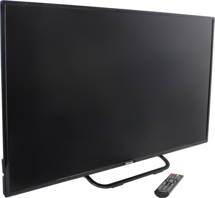 Телевизор 43" Asano 43LF1110T LED FHD 60Hz SCART VGA 3xHDMI 2xUSB CI черный