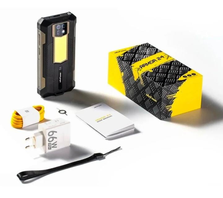 Смартфон ULEFONE Armor 24, 6.78", 12ГБ RAM, 256ГБ