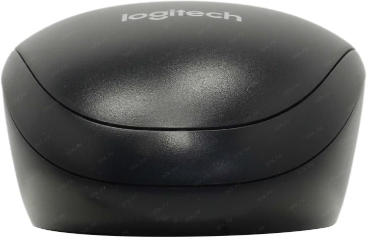 Logitech Mouse M100 Black <910-006652>  (RTL) USB 3btn+Roll