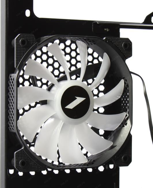 Корпус 1STPLAYER X1-BK-3F1, mATX, 3×120mm LED fans