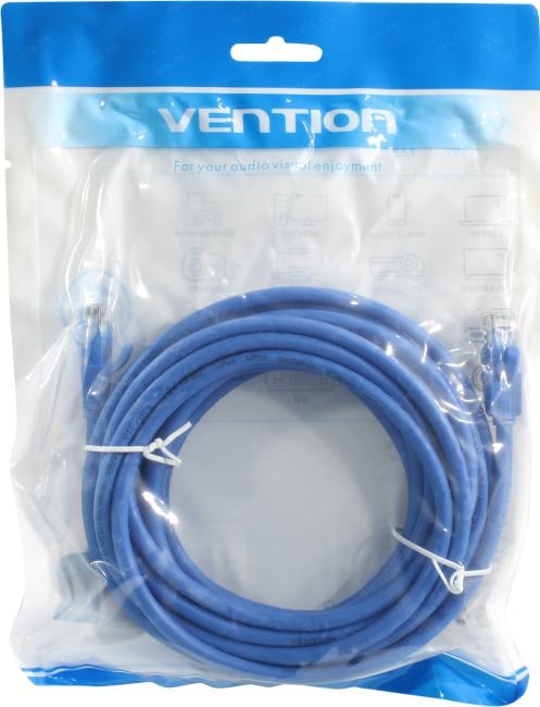 Vention <IBELJ> Patch Cord UTP  кат.6 5м, синий