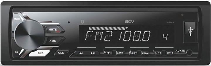 Автомагнитола ACV AVS-812BW, 1 DIN, 4×50 Вт