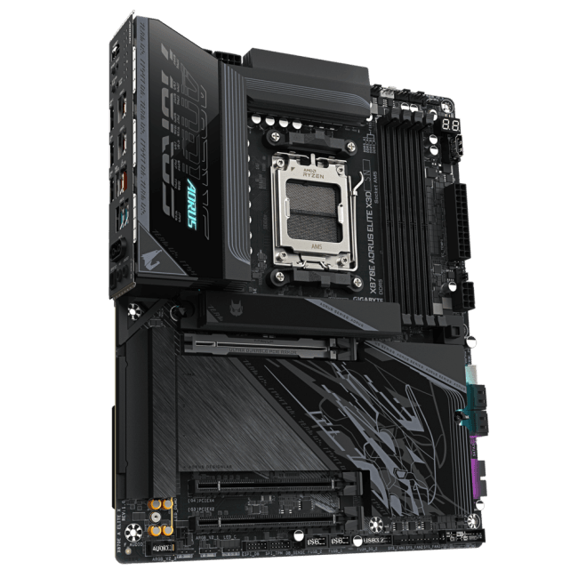GIGABYTE X870E A ELITE X (RTL) AM5 <X870E> 3xPCI-E HDMI 5GbLAN+WiFi+BT  SATA ATX 4DDR5