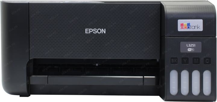 Epson EcoTank L3251 (A4, струйное МФУ, 33стр/мин, 5760x1440dpi, 4  краски, USB2.0, WiFi)