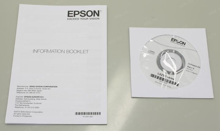 Epson EcoTank L3251 (A4, струйное МФУ, 33стр/мин, 5760x1440dpi, 4  краски, USB2.0, WiFi)