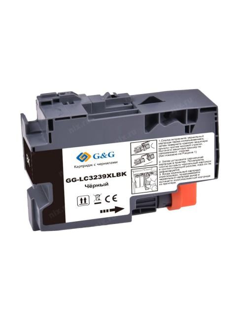 Картридж G&G GG-LC3239XLBK Black  для Brother HL-J6000DW/J6100DW