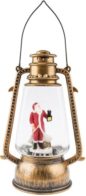 Фонарь декоративный Санта Клаус 1LED тепл. бел. 1.5Вт IP20 эффект снегопада с подсветкой Neon-Night 501-066