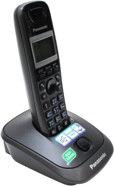 Panasonic KX-TG2511RUT <Titan> р/телефон (трубка  с ЖК диспл.,DECT)