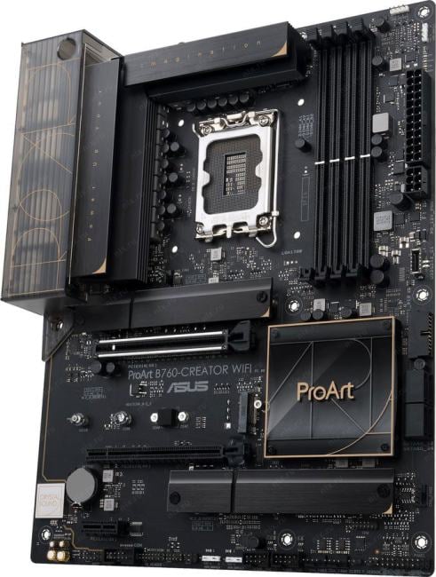 ASUS PROART B760-CREATOR WIFI, LGA1700, B760, 4*DDR5, HDMI+DP, 4xSATA3 + RAID,  3xM2, Audio, Gb
