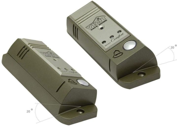Блок вызова Vizit БВД-403CPL, 1 абонент, цветной, ИК