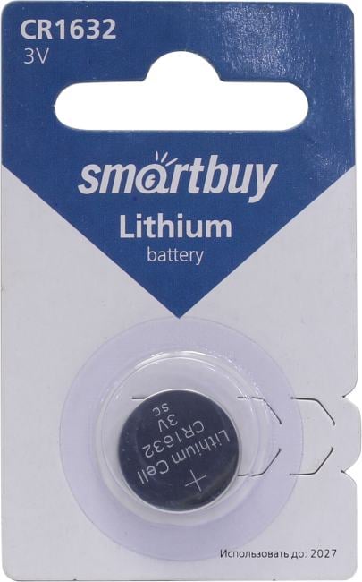 Smartbuy CR1632/1B (12/720) (SBBL-1632-1B) (1 шт. в уп-ке)