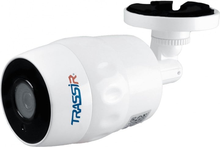 Камера видеонаблюдения IP Trassir TR-D2121IR3W, 1920x1080, 3.6мм, микрофон, ИК 30м, 2Мп, 1/2.7" CMOS, уличная, цилиндрическая, Wi-Fi, белый