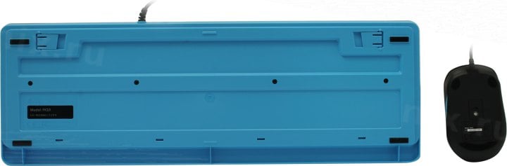 Клавиатура A4Tech Fstyler F1010 Blue (Кл-ра,  USB,+Мышь,4кн, Roll, USB)