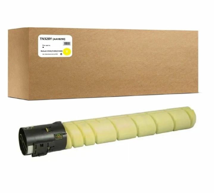 AAV825A Тонер Konica-Minolta bizhub C250i/C300i/C360i  желтый  AAV825А/AAV8250  TN-328Y 28K