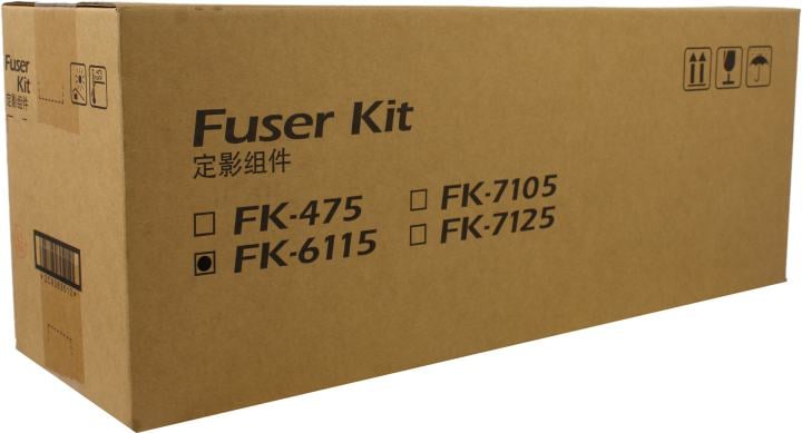 CET <DGP0582> Печка в сборе (FK-6115 reman) для  Kyocera Ecosys M4125idn/M4132idn
