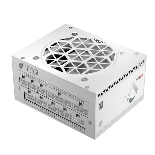 PS-850SFX-WH 1STPLAYER SFX 850W GOLD White / SFX, APFC, 80 PLUS Gold, LLC+DC-DC, full Japan  solid-state  caps,  80mm fan,