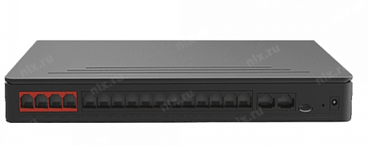 S412 АТС IP Yeastar  20 абонентов и 8 одновременных вызовов, 8 предустановленных ( несъёмных ) FXS портов и 2  FXO  порта