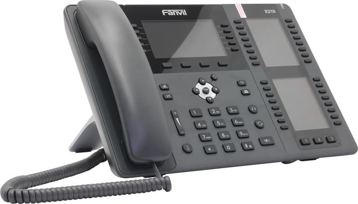 IP-телефон Fanvil X210, 20 линий, SIP, PoE, WiFi, Bluetooth