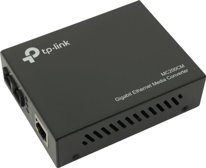 Медиаконвертер TP-Link MC200CM, 1000Mbps RJ45 – SC, многомодовый, 550м