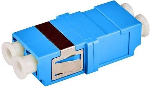 Адаптер Lanmaster LAN-2LCS/NF-AM-OM3 оптический LC, OM3, корпус SC без  фланцев,  дуплексный