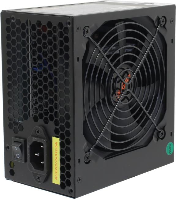 Блок питания ATX 550Вт ExeGate 550PPE EX282072RUS-S 80 PLUS (20+4pin) APFC 120mm fan 5xSATA 3xIDE FDD RTL