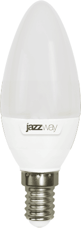 JazzWay 1027818-2 Лампа светодиодная LED 7Вт E14 530Лм 230V/50Hz теплый матовая свеча  SP  (1027818-2)