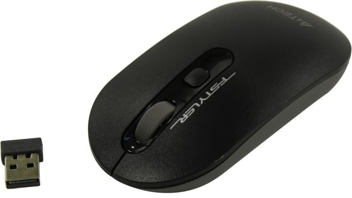 A4Tech FSTYLER Wireless Optical Mouse <FG20 Grey> (RTL)  USB  4btn+Roll