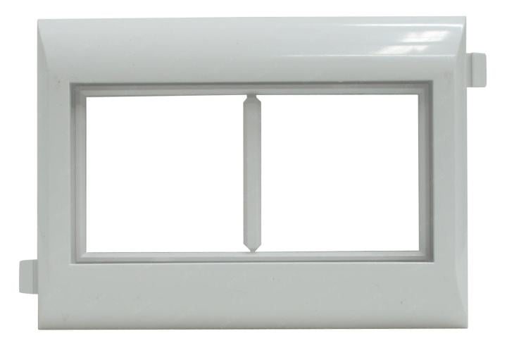 Суппорт Efapel 10952ABR, 2 модуля 45×45