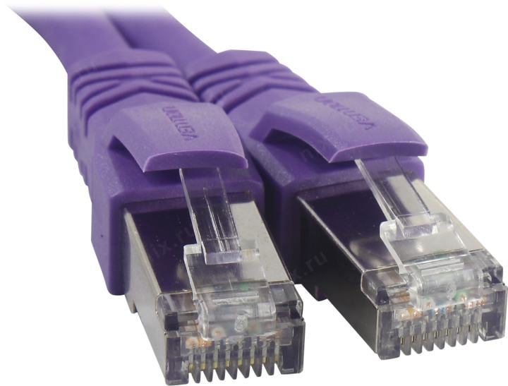 Vention <IBMVY> Patch Cord SFTP  кат.6A 0.3м, фиолетовый